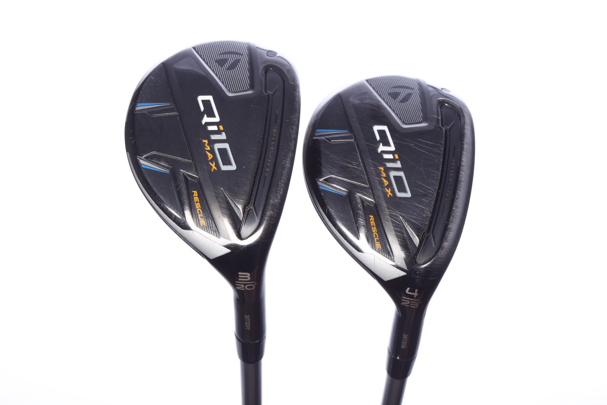 Used TaylorMade Qi10 MAX Hybrid Set - Right-Handed - 3H, 4H - Seniors Flex-Next Round