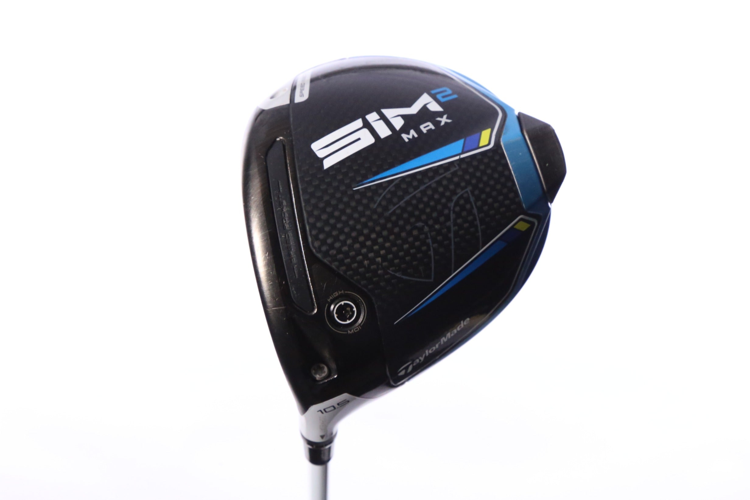 Used TaylorMade SIM2 MAX Driver - 10.5 Degrees - Regular Flex Fujikura Air Speeder - Left-Handed-Next Round