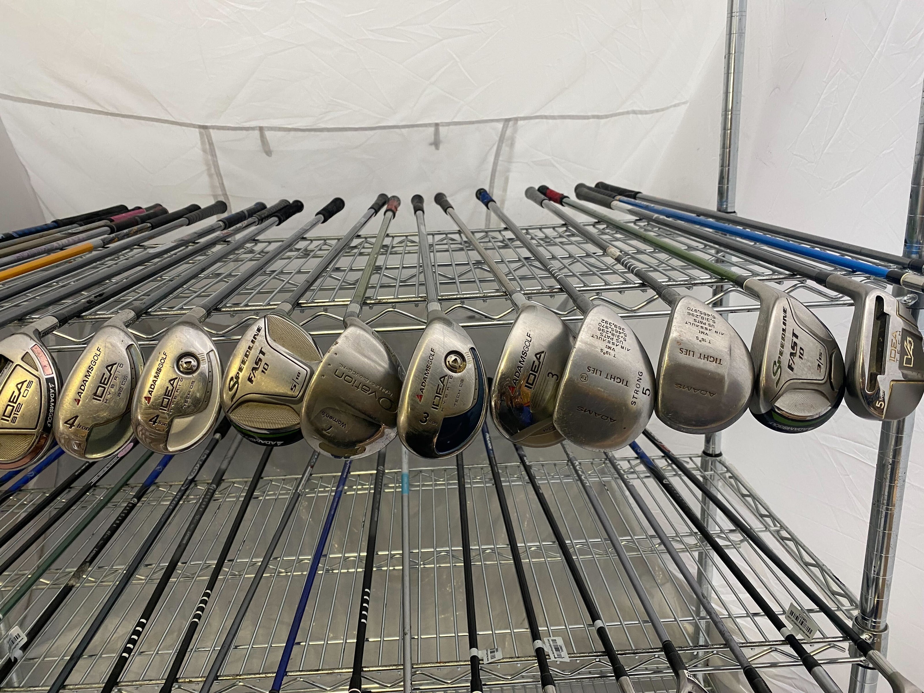 Wholesale Lot of 40 Golf Clubs - Adams Assorted Hybrids-Next Round
