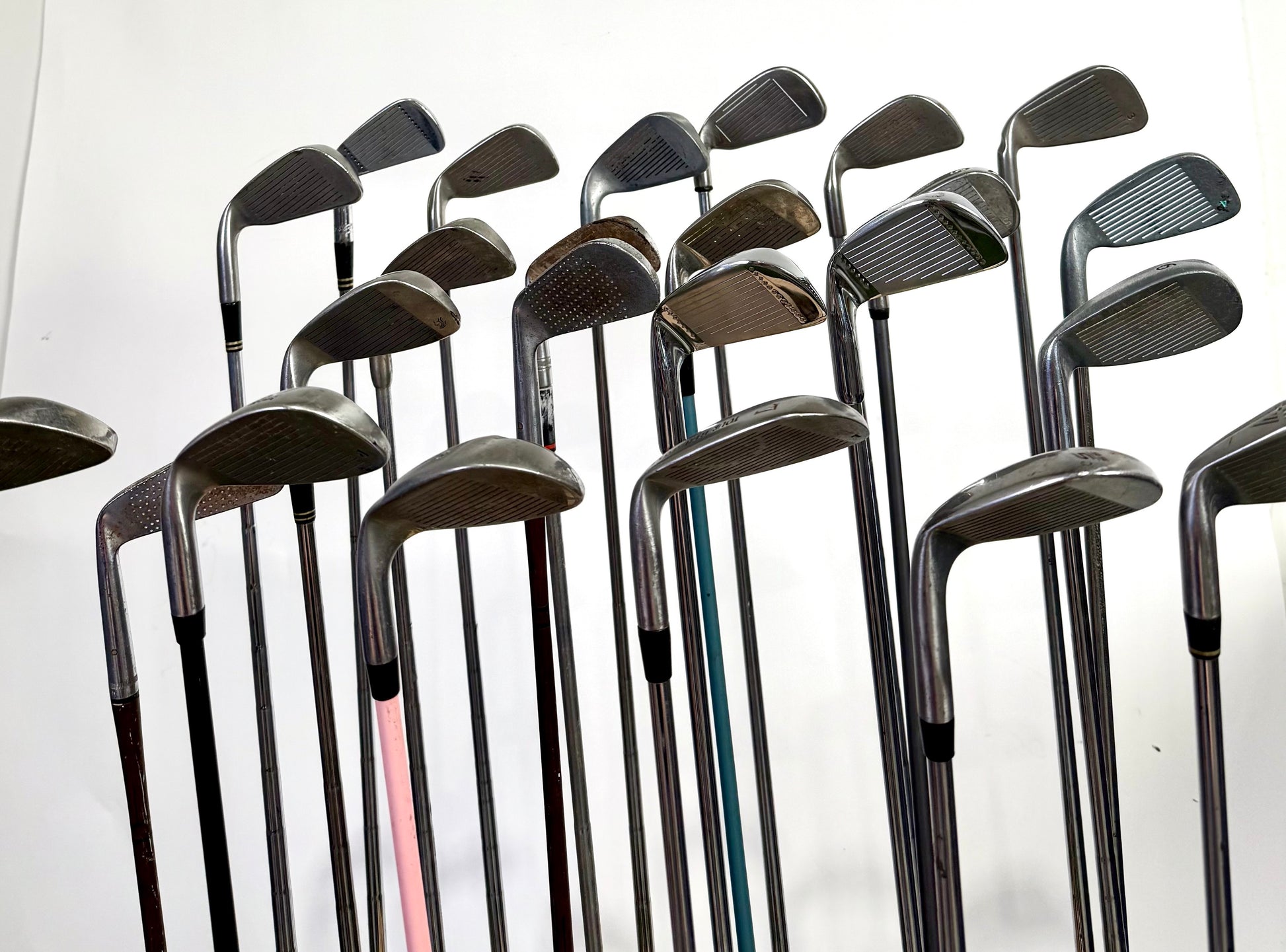 Wholesale Lot of 24 Golf Clubs - Right Handed - Assorted Irons and Wedges-Next Round