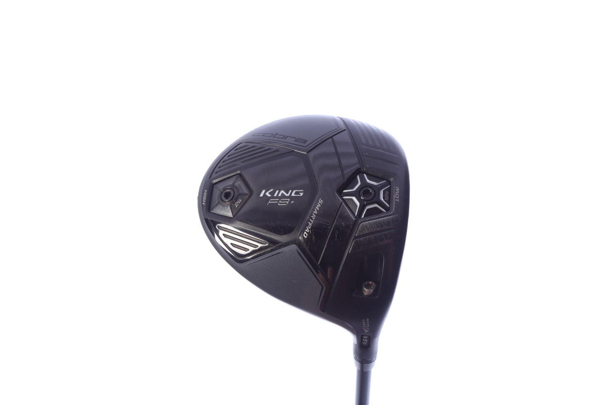 Used Cobra King F8+ Black Driver - 9.5 Degrees - Stiff Flex Aldila NV Green - Right-Handed-Next Round