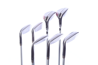 Used Cobra BiO Cell Combo Iron Set - Right-Handed - 4/5 HY, 5/6 HY, 7-PW, SW - Ladies Flex