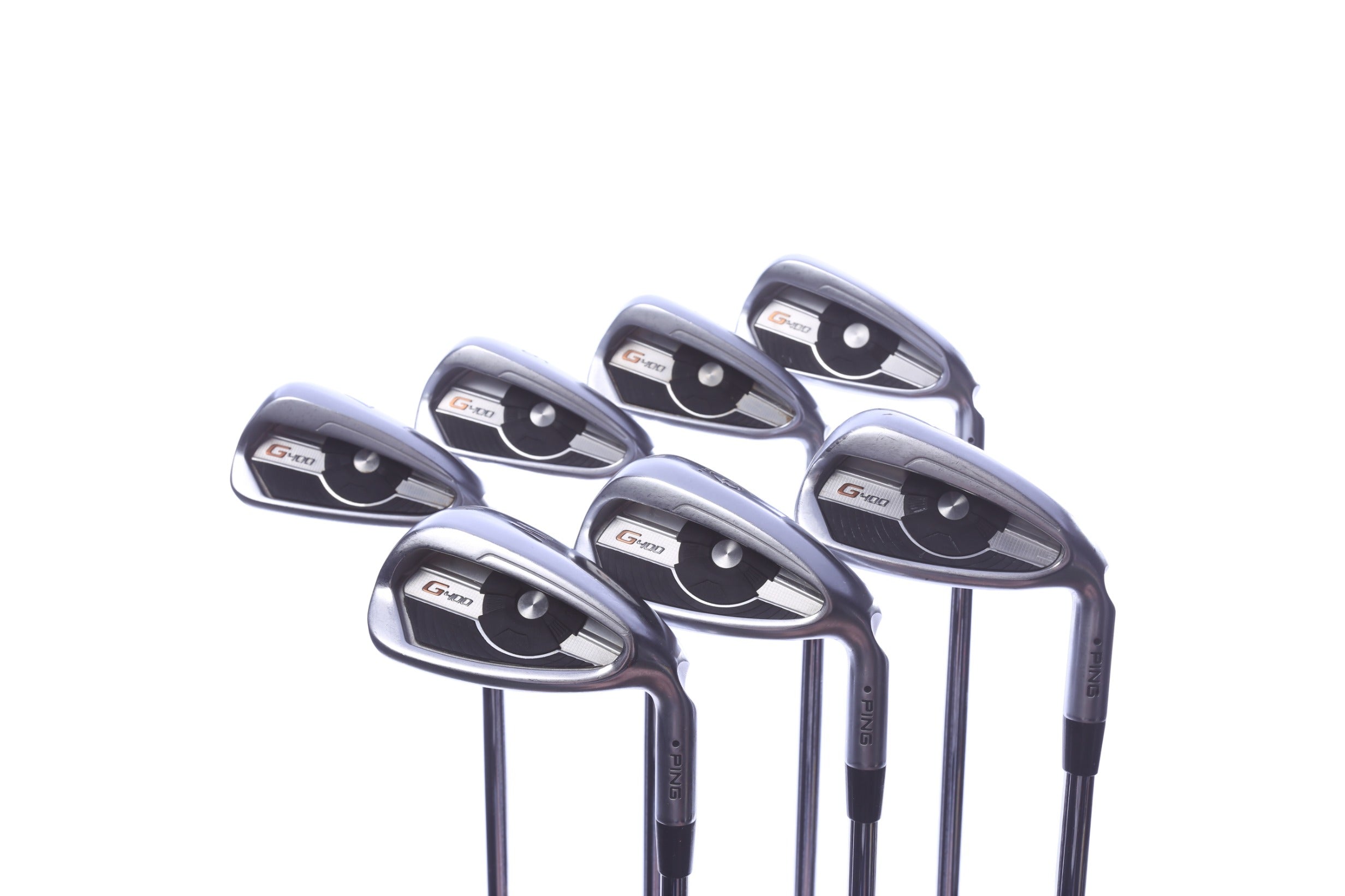 Used Ping G400 Iron Set - Right-Handed - 4-PW - Regular Flex