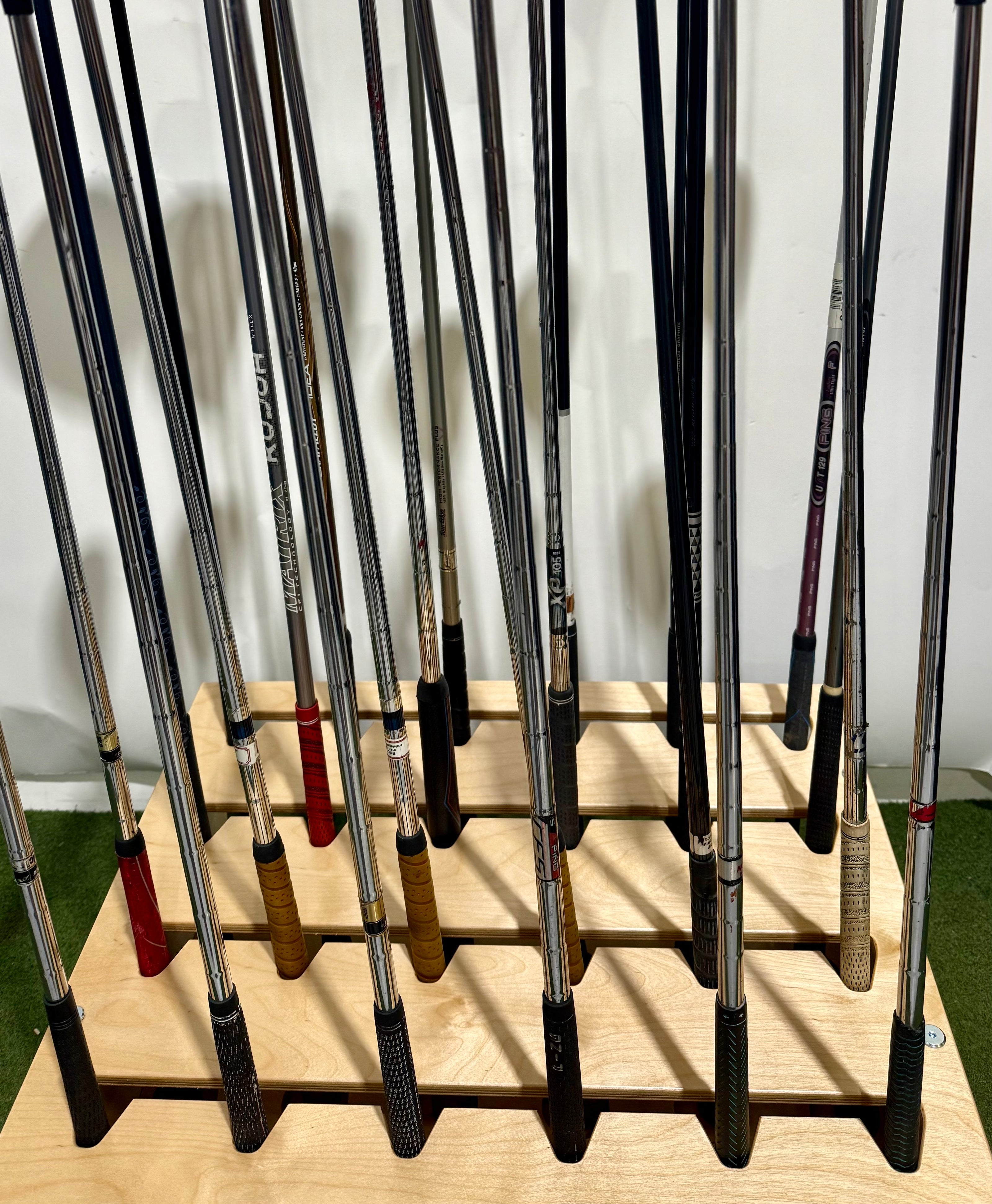 Wholesale Lot of 24 Golf Clubs - Right Handed - Assorted brands and Flexes-Next Round