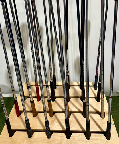 Wholesale Lot of 24 Golf Clubs - Right Handed - Assorted brands and Flexes-Next Round
