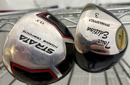 Wholesale Lot 30 Golf Clubs - Assorted Fairway Woods-Next Round