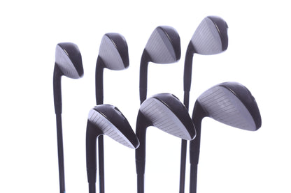 Used Mizuno JPX 925 Hot Metal Black Ion Iron Set - Right-Handed - 4-PW - Stiff Flex-Next Round