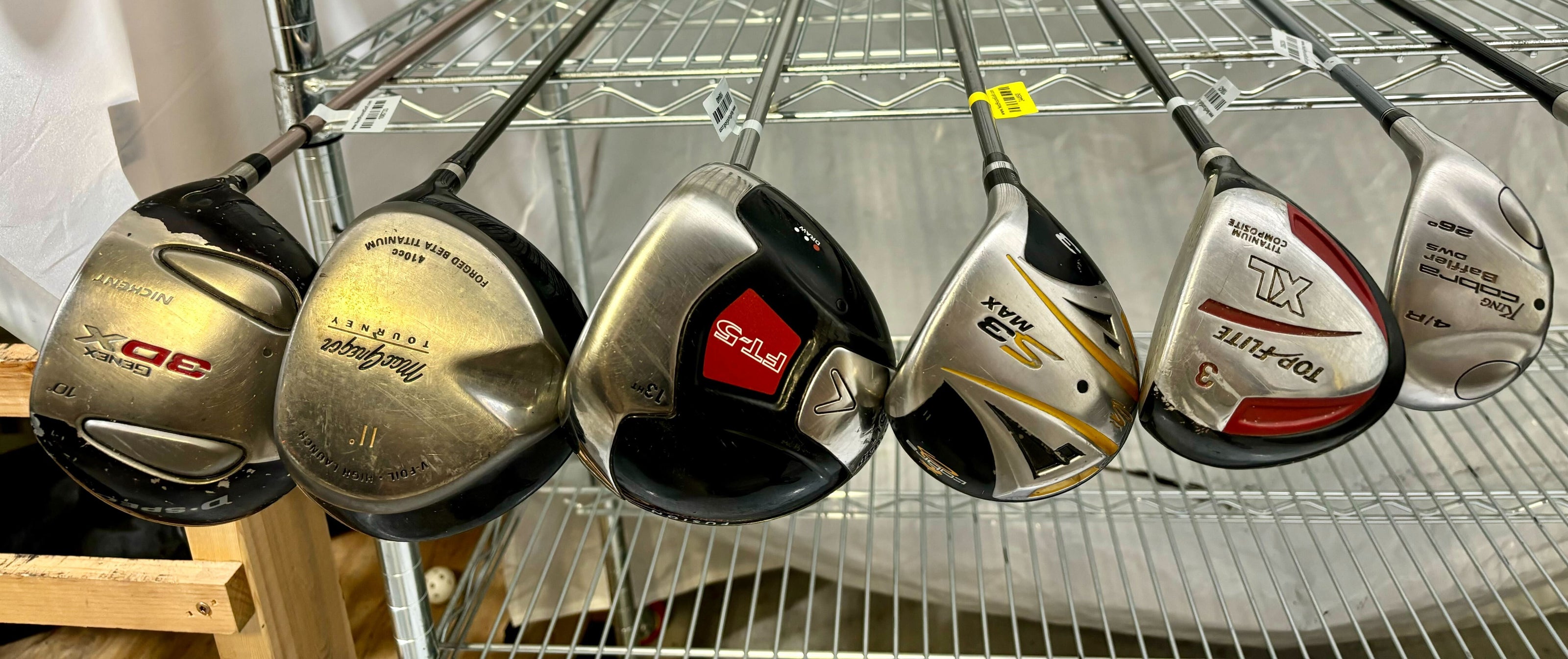 Wholesale Lot of 30 Golf Clubs - Assorted Golf Clubs-Next Round