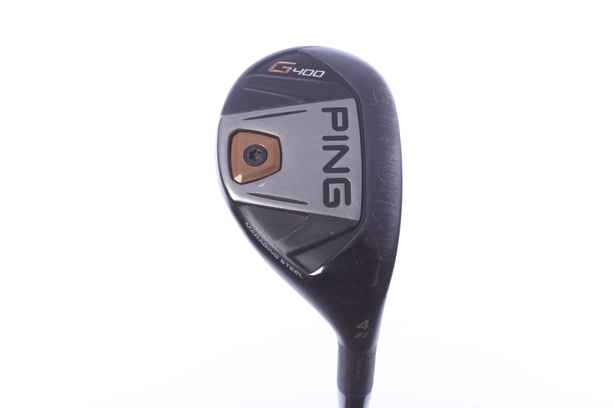 Used Ping G400 4H Hybrid - Right-Handed - 22 Degrees - Soft Regular Flex-Next Round