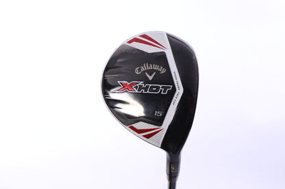 Used Callaway X Hot Pro 2013 3-Wood - Right-Handed - 15 Degrees - Stiff Flex