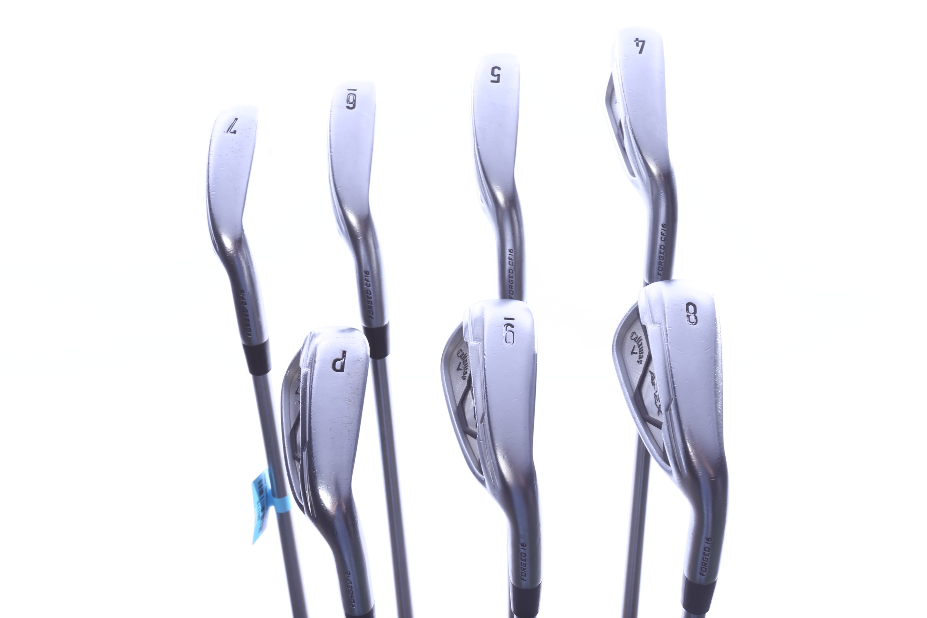 Used Callaway Apex CF16 Iron Set - Right-Handed - 4-PW - Extra Stiff Flex