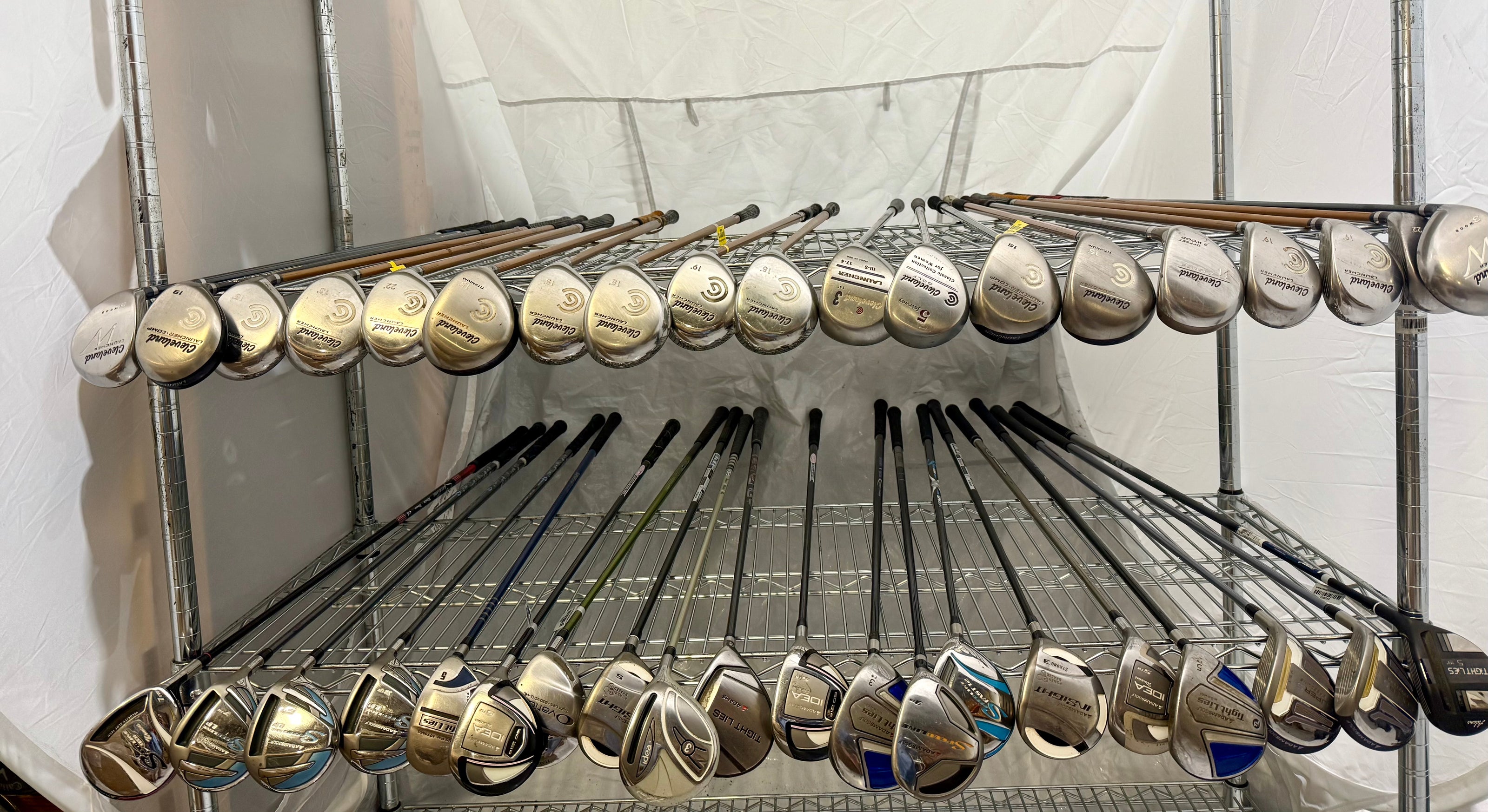 Wholesale Lot of 40 Assorted Adams & Cleveland Fairway Woods-Next Round