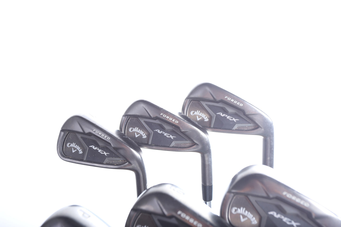 Used Callaway Apex Smoke 19 Iron Set - Right-Handed - 5-PW - Stiff Flex