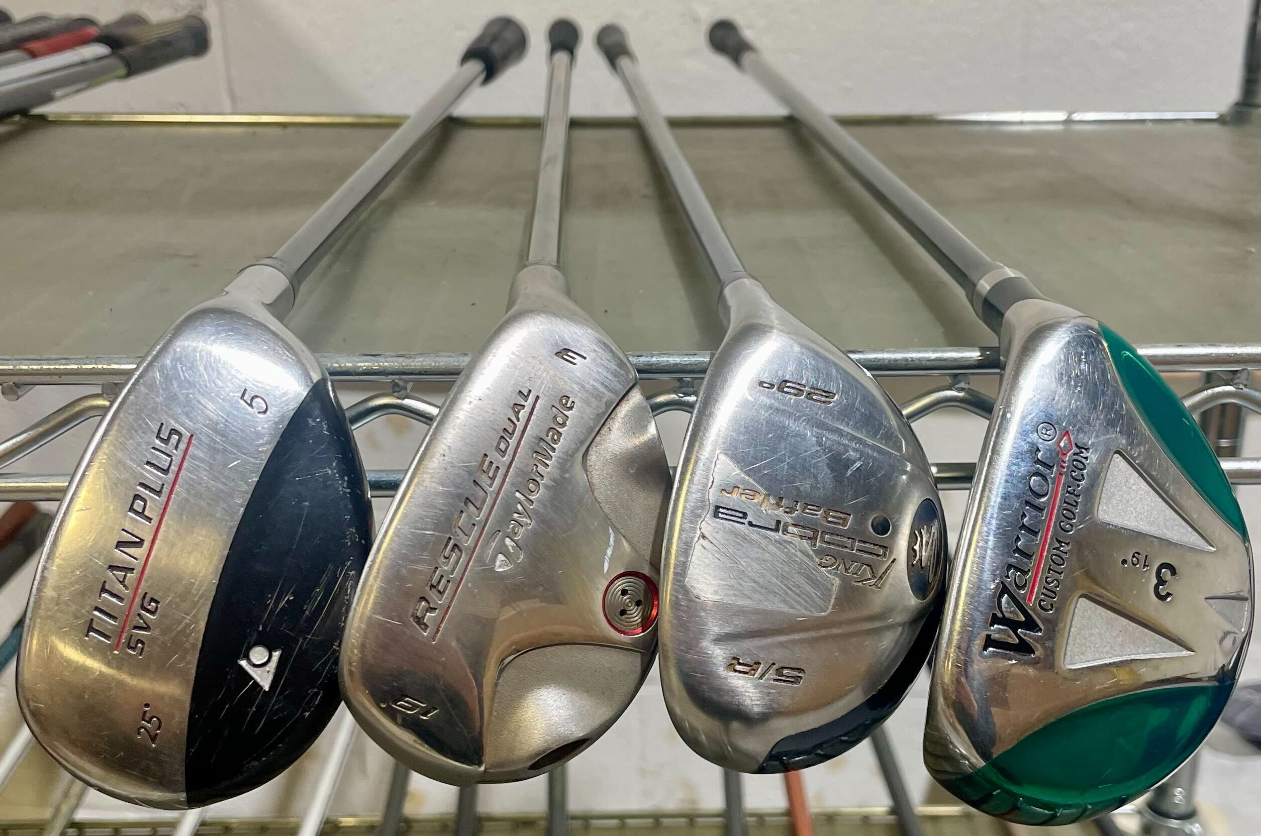 Wholesale Lot of 40 Golf Clubs - Assorted Hybrids-Next Round