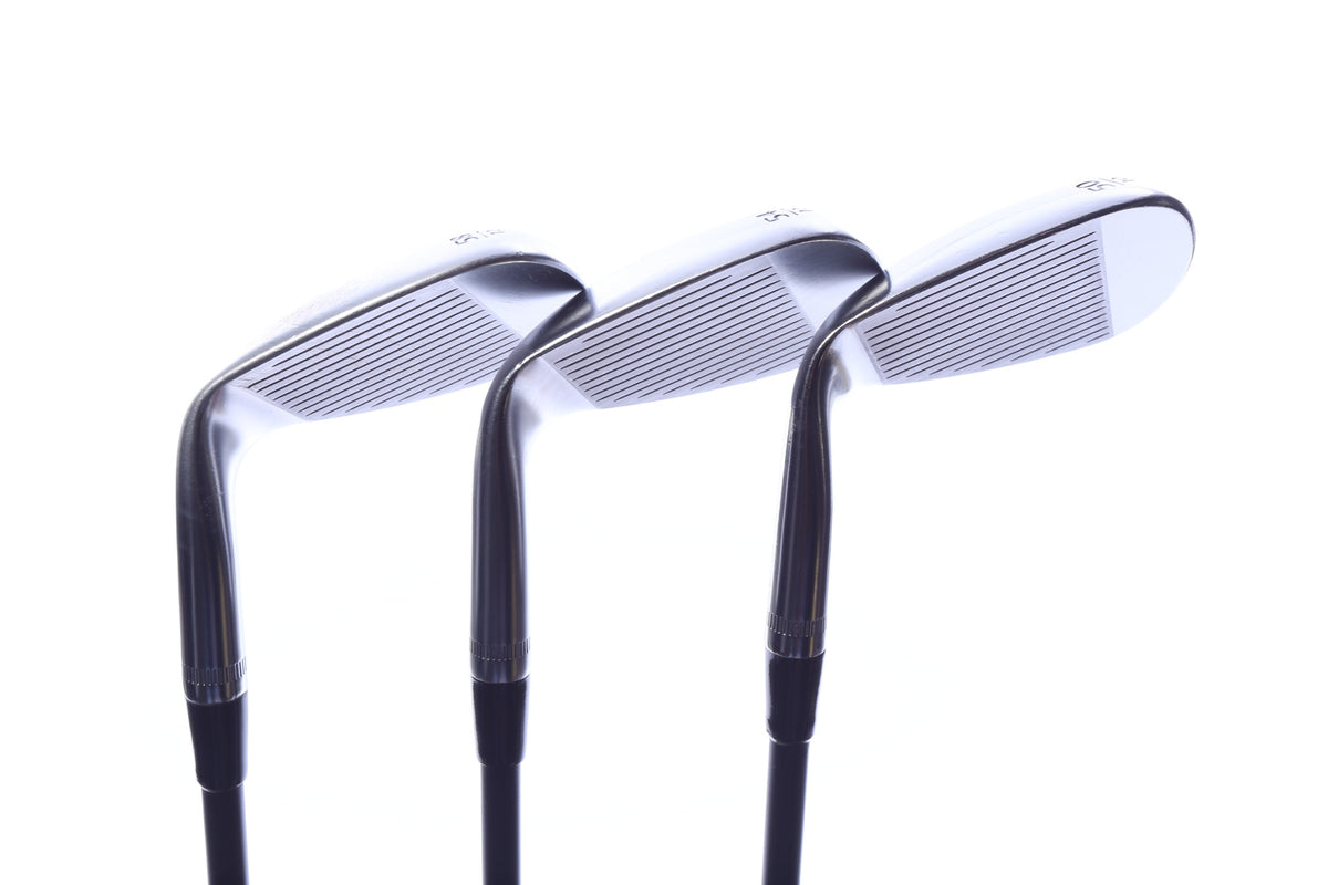 Used Callaway MD4 Chrome Wedge Set - Right-Handed - 50*, 54*, 58* - Stiff Flex