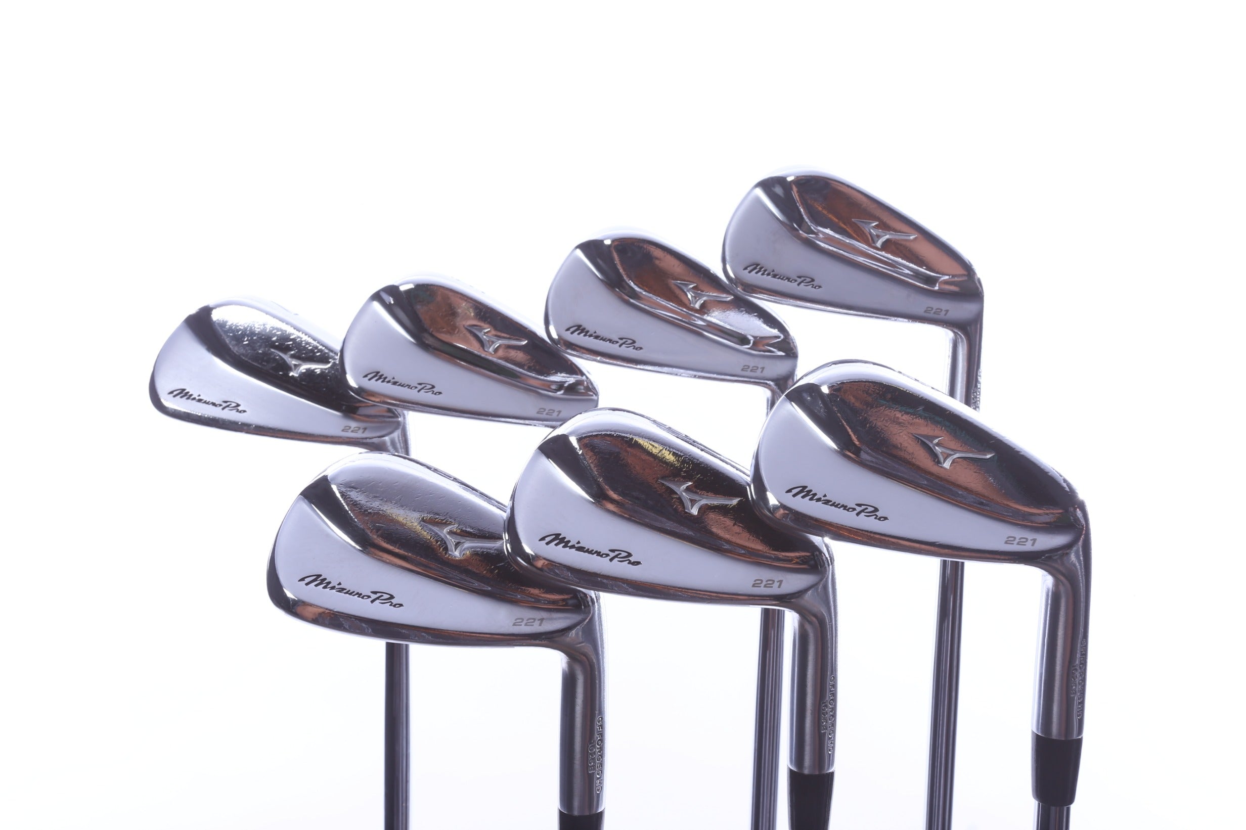 Used Mizuno Pro 221 Iron Set - Right-Handed - 4-PW - Stiff Flex-Next Round