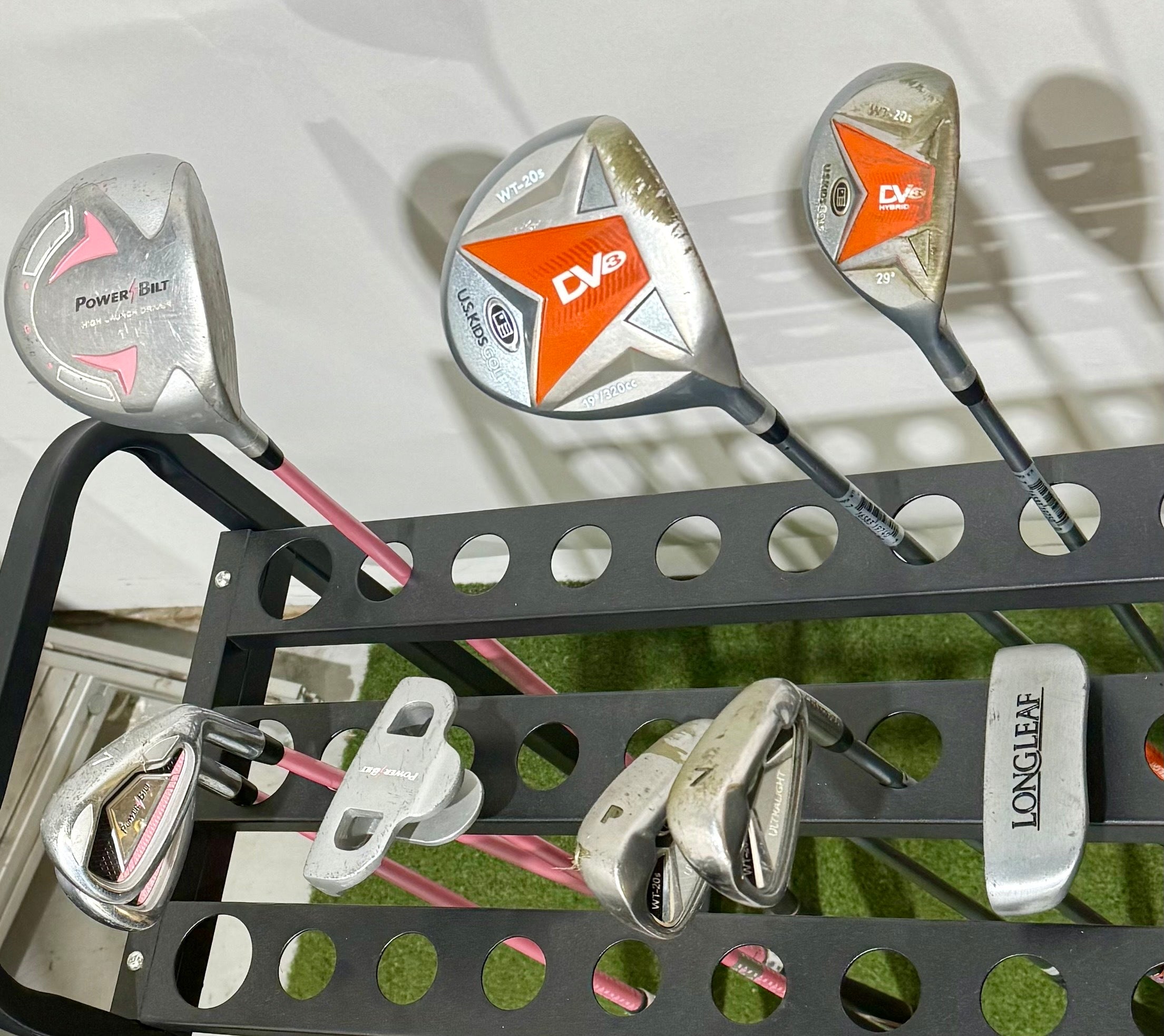 Wholesale Lot of Kids Sets - Right-Handed U.S. Kids Golf and Power Bilt Clubs-Next Round