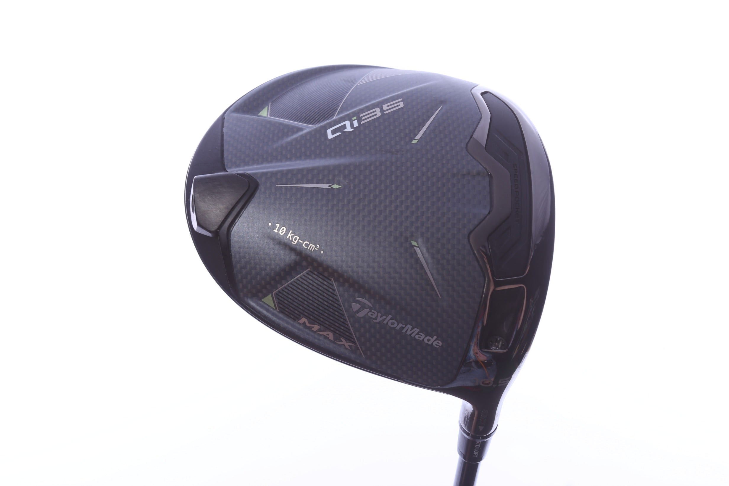 Used TaylorMade Qi35 MAX Driver - 10.5 Degrees - Regular Flex Fujikura Ventus Red - Right-Handed
