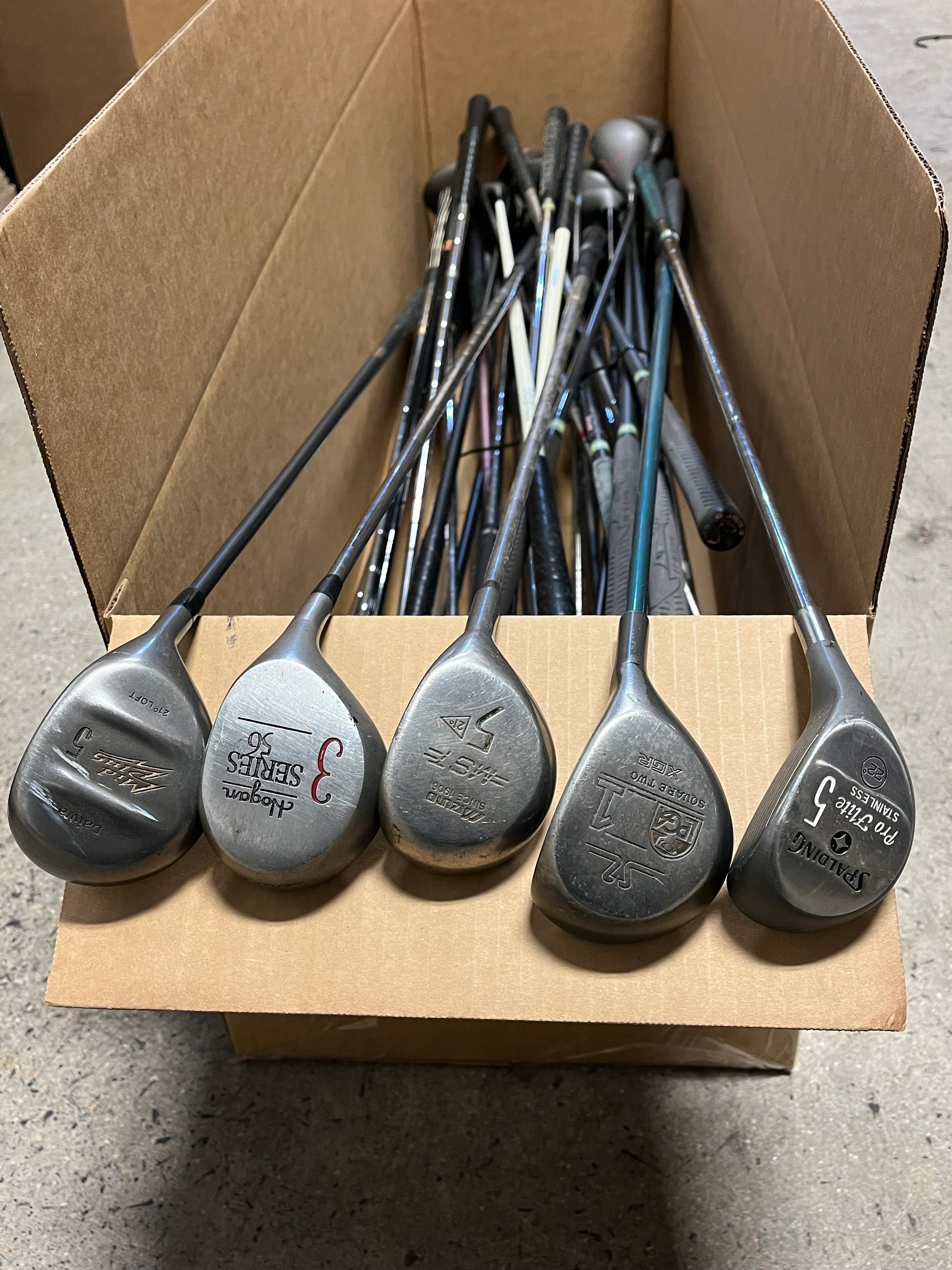 Wholesale Lot of 40 Woods. Wilson, Cobra, Palmer, etc.-Next Round