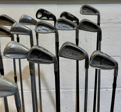 Wholesale Lot of 45 Golf Clubs - Assorted Single Irons-Next Round
