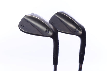 Used TaylorMade Milled Grind 3 Black Wedge Set - Right-Handed - 52*, 56* - Extra Stiff Flex