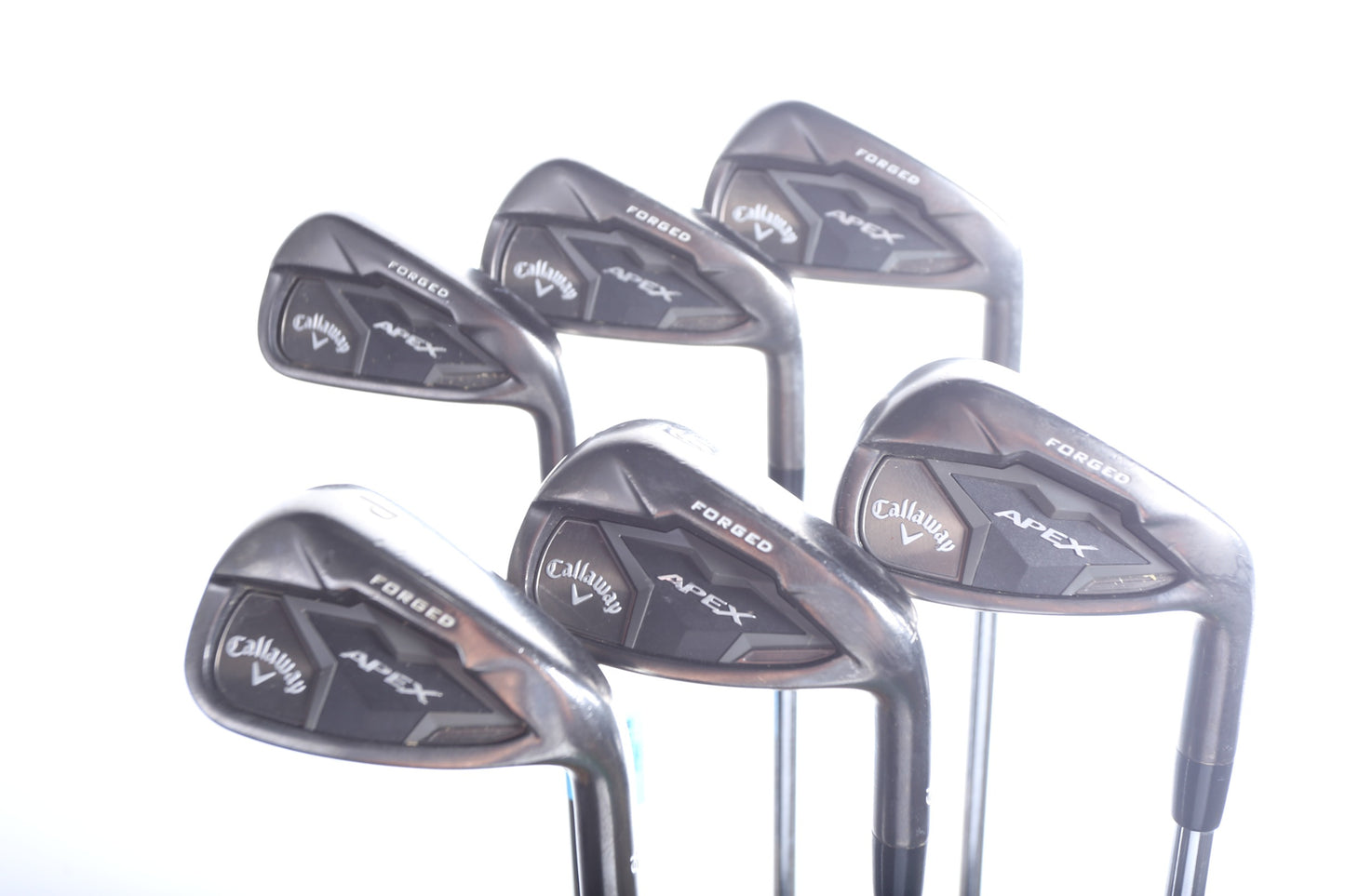 Used Callaway Apex Smoke 19 Iron Set - Right-Handed - 5-PW - Stiff Flex