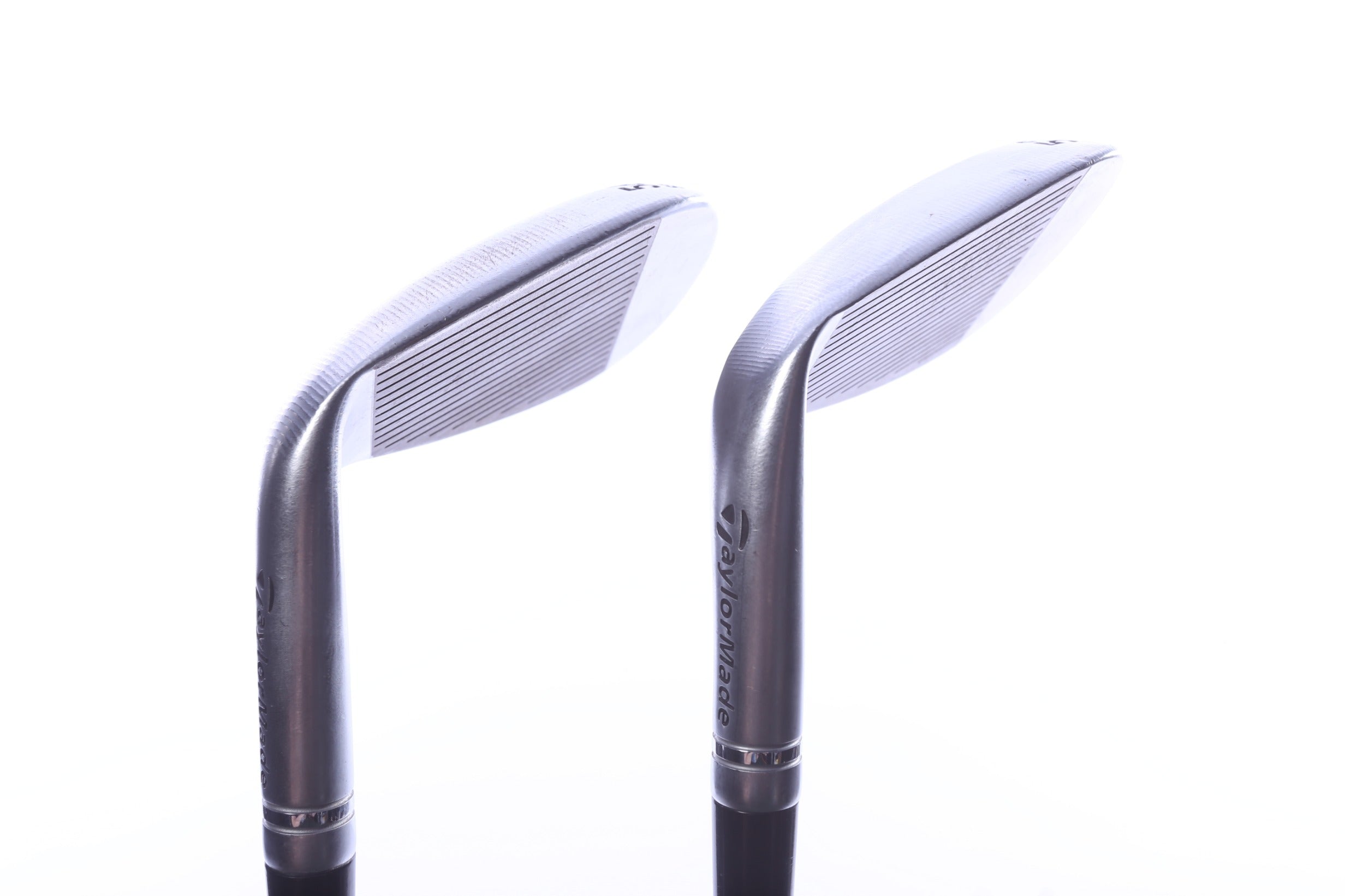 Used TaylorMade Milled Grind 3 Chrome Wedge Set - Right-Handed - 52*, 56* - Stiff Flex
