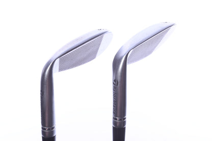 Used TaylorMade Milled Grind 3 Chrome Wedge Set - Right-Handed - 52*, 56* - Stiff Flex