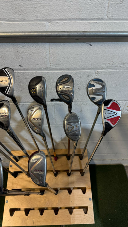 Wholesale Lot of 40 Golf Clubs - Assorted Hybrids-Next Round