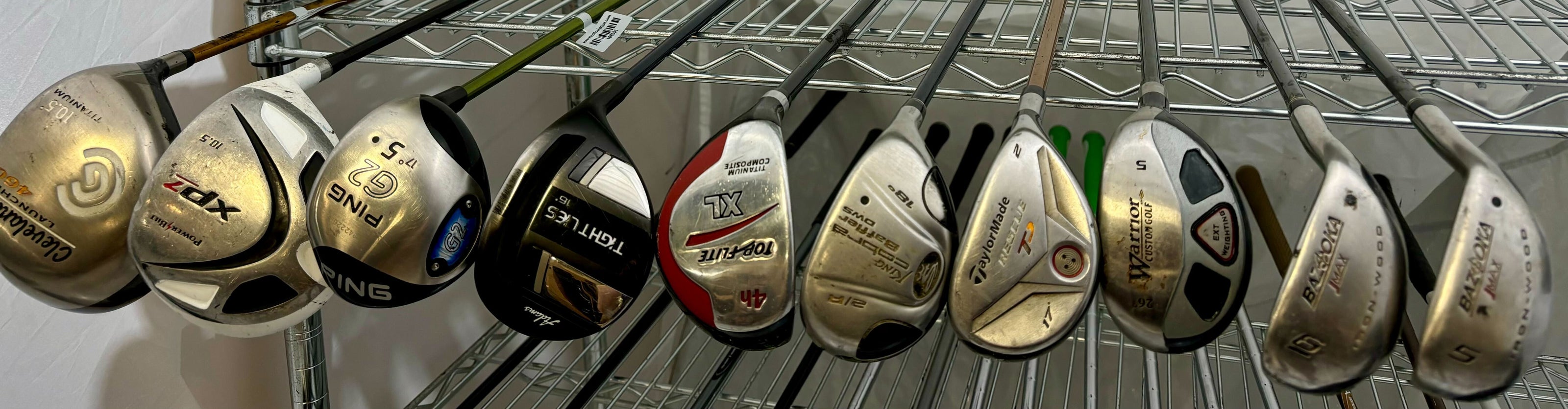 Wholesale Lot of 30 Golf Clubs - Assorted Golf Clubs-Next Round