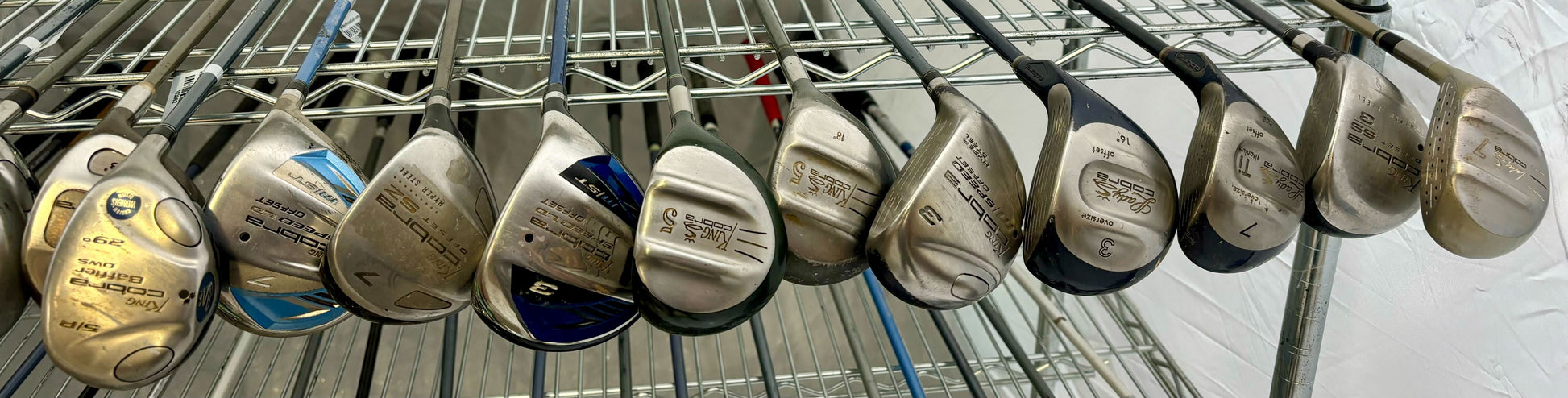 Wholesale Lot of 40 Golf Clubs - Cobra Fairway Woods - Right/Left Handed-Next Round