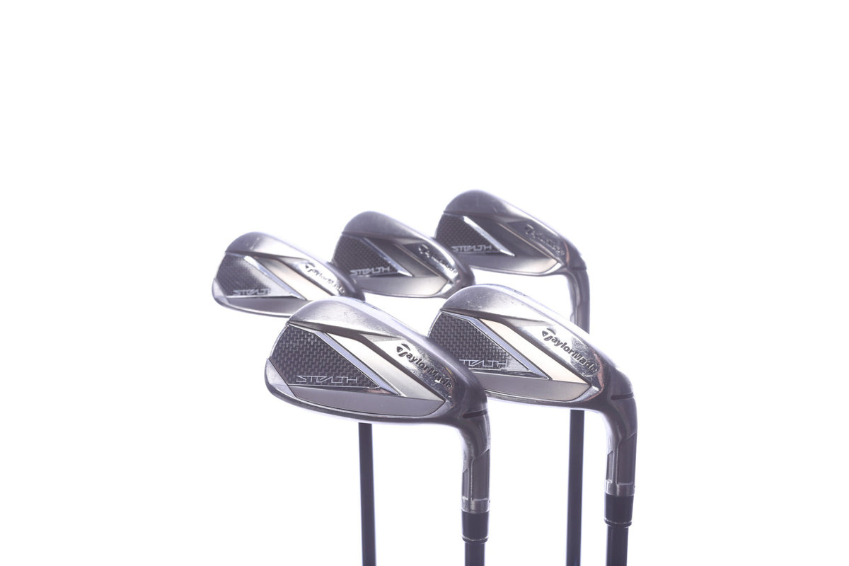 Used TaylorMade STEALTH Iron Set - Right-Handed - 7-PW, AW - Seniors Flex-Next Round
