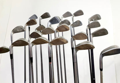 Wholesale Lot of 24 Golf Clubs - Right Handed - Assorted Irons and Wedges-Next Round