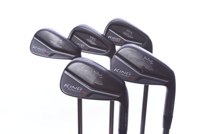 Used Cobra King Forged MB Black Iron Set - Right-Handed - 6-PW - Extra Stiff Flex-Next Round