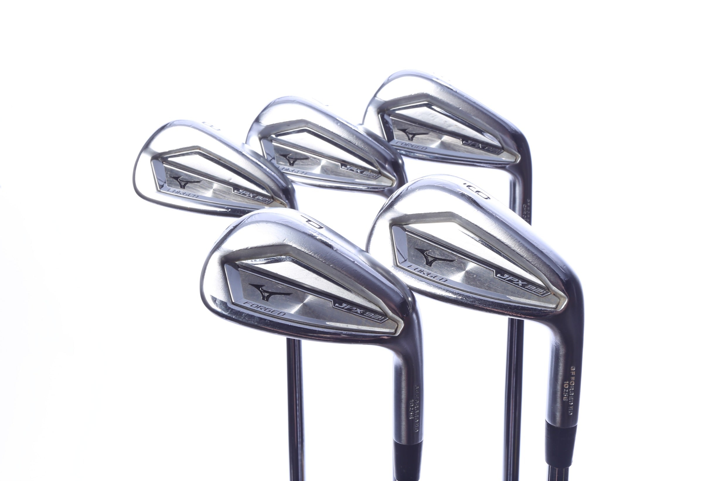 Used Mizuno JPX 921 Forged Iron Set - Right-Handed - 6-PW - Stiff Flex
