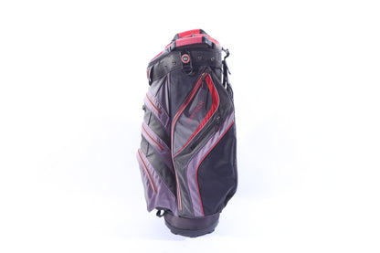 Used Datrek Lite Rider Multicolor Cart Bag - 15-Way - 7 Pockets - Rain Cover Included