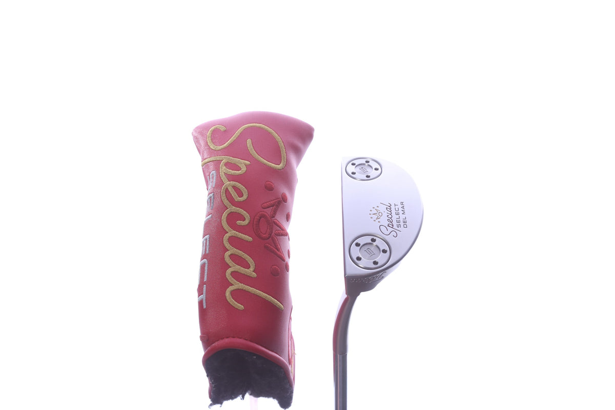 Used Titleist Scotty Cameron Special Select Del Mar Putter - Left-Handed - 34 in - Mid-mallet