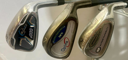 Wholesale Lot of 50 Golf Clubs - Right and Left-Handed - Wilson assorted Irons-Next Round