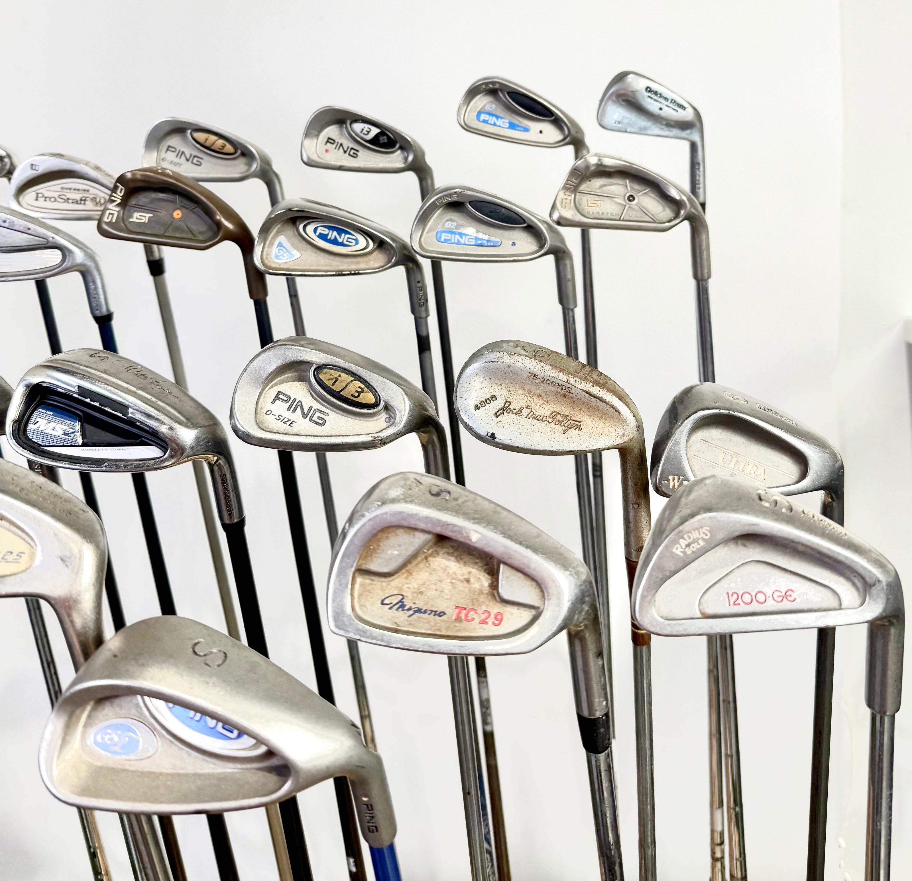 Wholesale Lot of 48 Golf Clubs - Right Handed - Assorted Irons and Wedges-Next Round