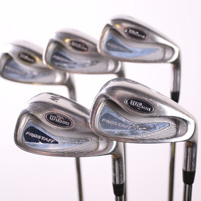Used Wilson ProStaff OS Iron Set - Right-Handed - 6-PW - Regular Flex-Next Round