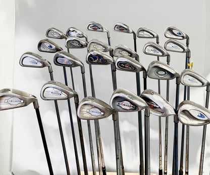 Wholesale Lot of 24 Golf Clubs - Right Handed - Callaway Irons and Wedges-Next Round