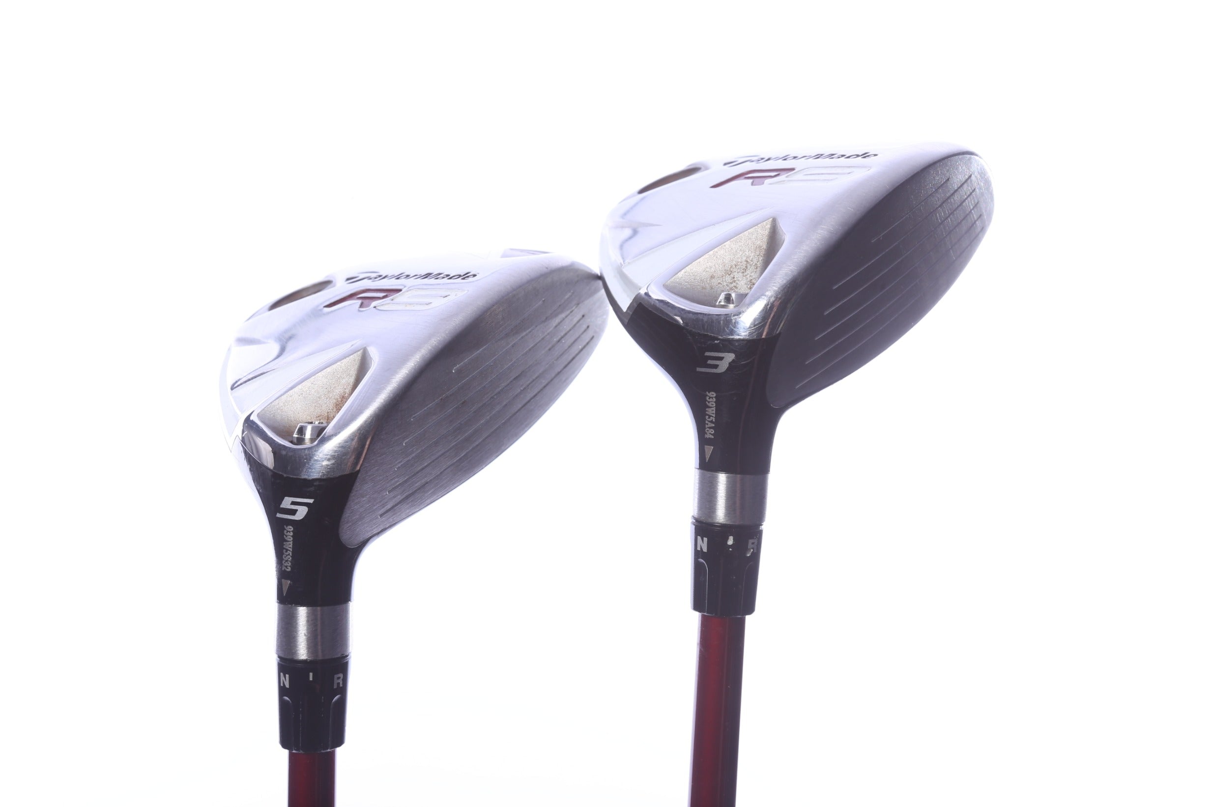 Used TaylorMade R9 Wood Set - Right-Handed - 3W, 5W - Regular Flex