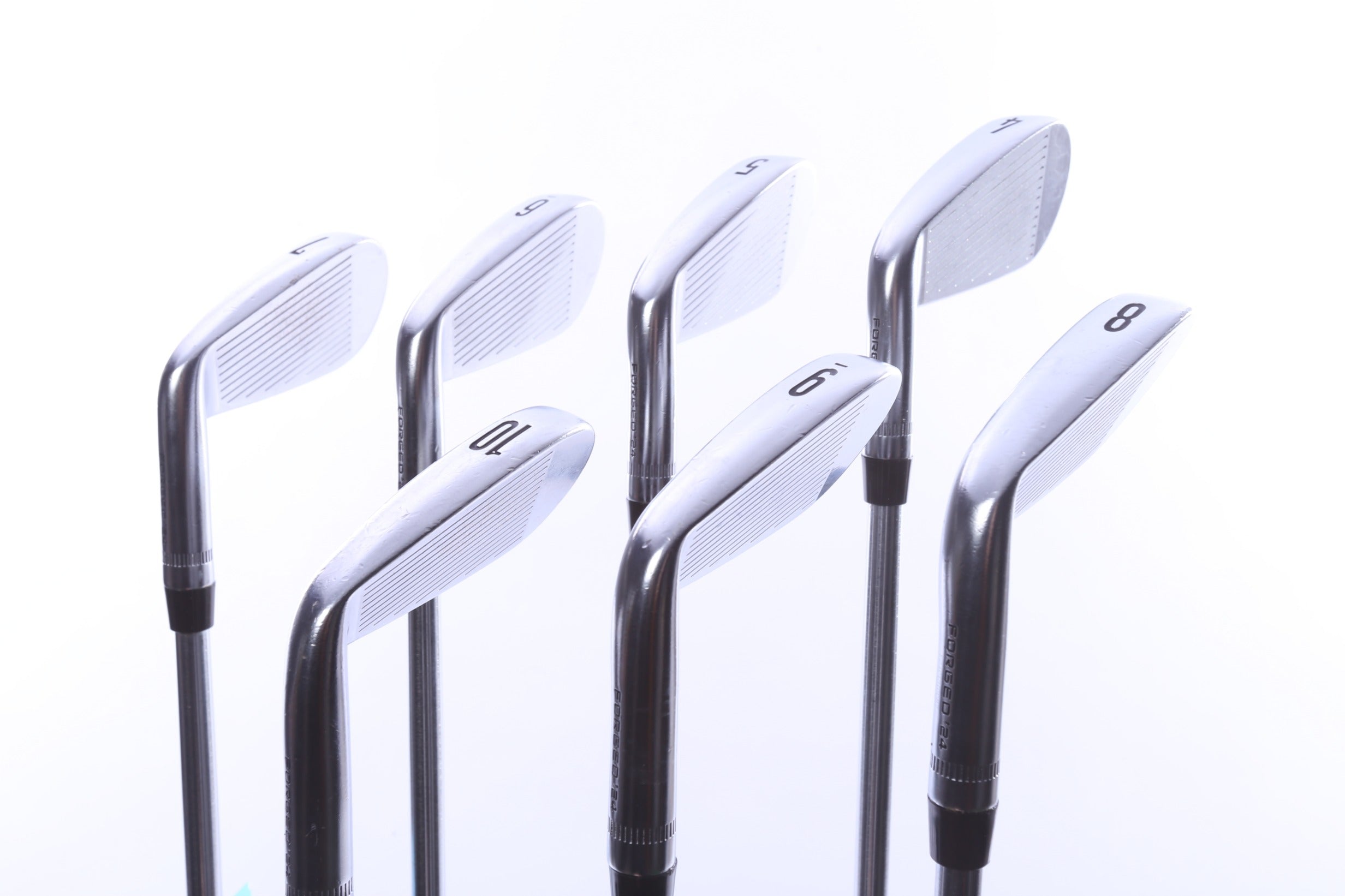 Used Callaway Apex CB 24 Iron Set - Right-Handed - 4-10 (PW) - Stiff Flex-Next Round