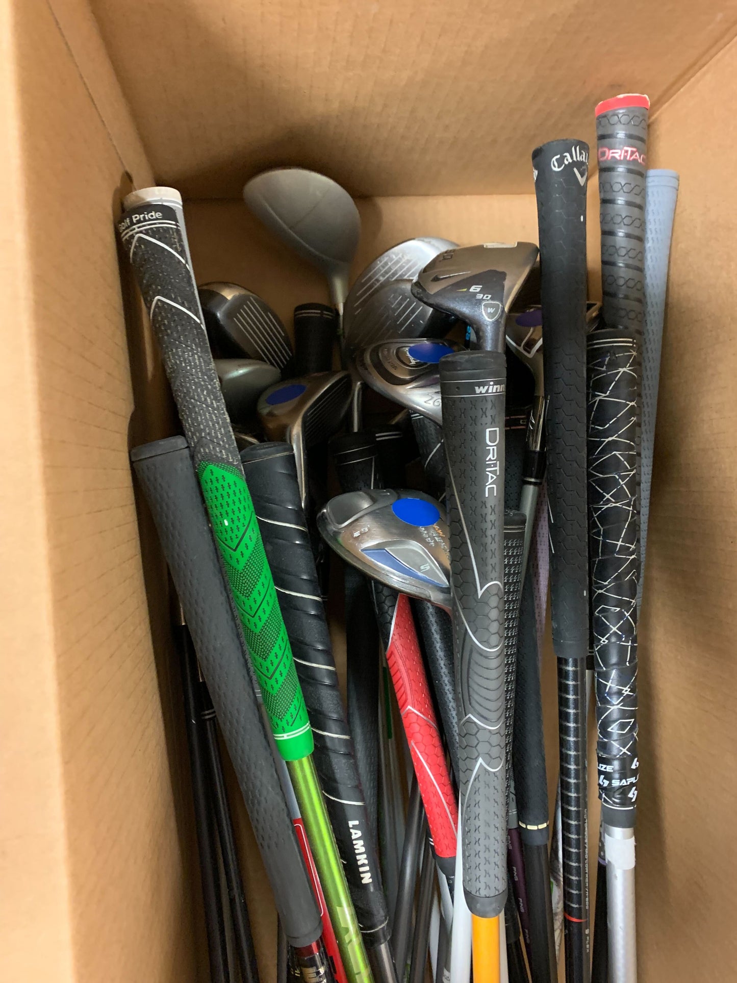 Wholesale Lot of 40 Assorted Callaway, Cobra, Tour Edge Hybrids-Next Round