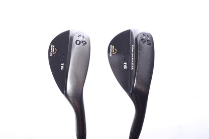 Used Cleveland CG15 Black Pearl Wedge Set - Right-Handed - 56*, 60* - Wedge Flex-Next Round