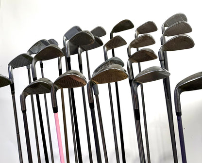 Wholesale Lot of 24 Golf Clubs - Right Handed -Assorted Irons and Wedges-Next Round
