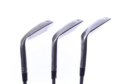 Used TaylorMade Milled Grind 2 Chrome Wedge Set - Right-Handed - 52*, 56*, 60* - Stiff Flex