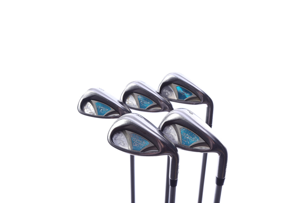 Used Callaway Rogue Iron Set - Right-Handed - 7-PW, AW - Ladies Flex