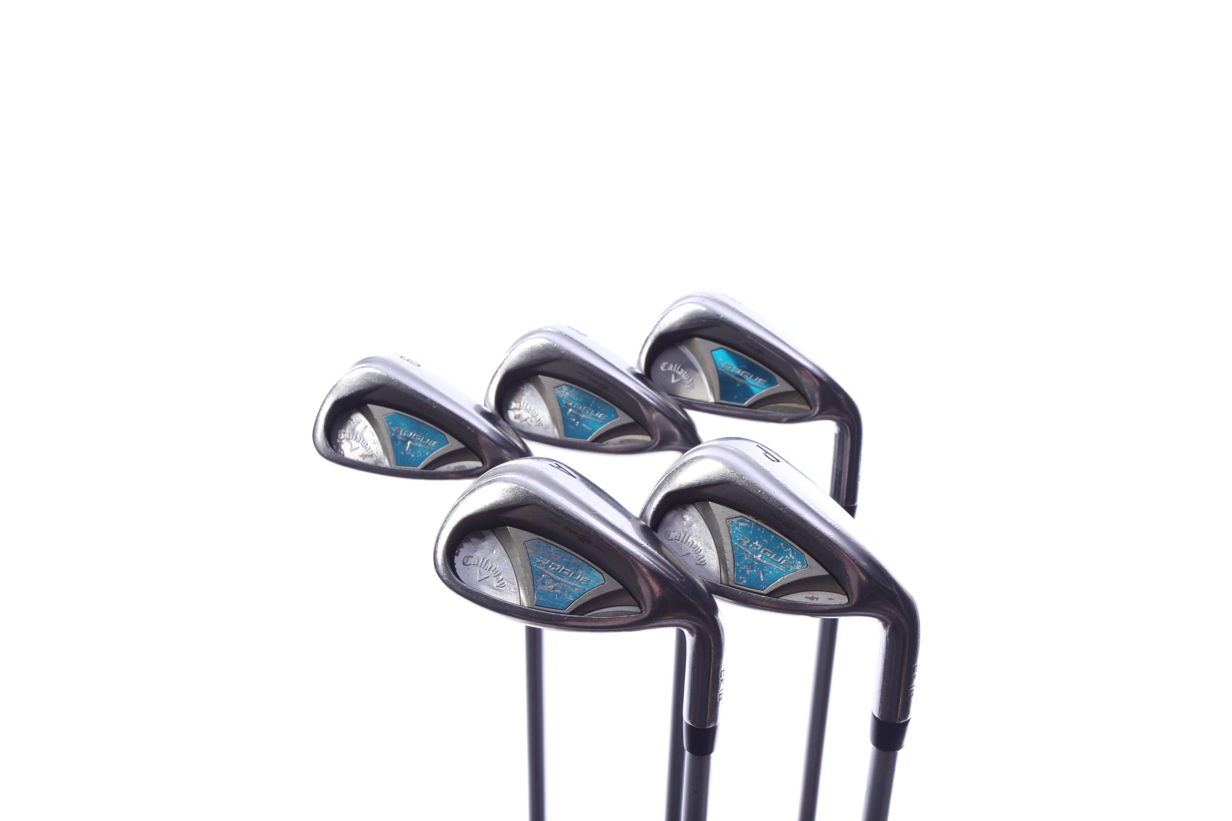 Used Callaway Rogue Iron Set - Right-Handed - 7-PW, AW - Ladies Flex
