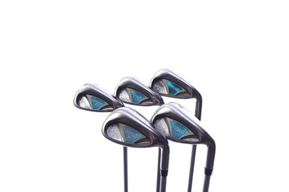 Used Callaway Rogue Iron Set - Right-Handed - 7-PW, AW - Ladies Flex